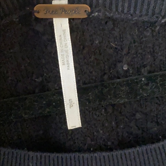 Free people black sweater - Picture 5 of 8